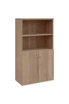 N 4 - 8DN2 kancelářská skříň, 2-dveřová/nika, 1450x800x400, dub bardolino